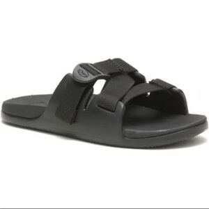 Chaco Chillos Big Kids Sandal 4M Black Slides Adjustable Flip Flop Shoe‎ Kids 4